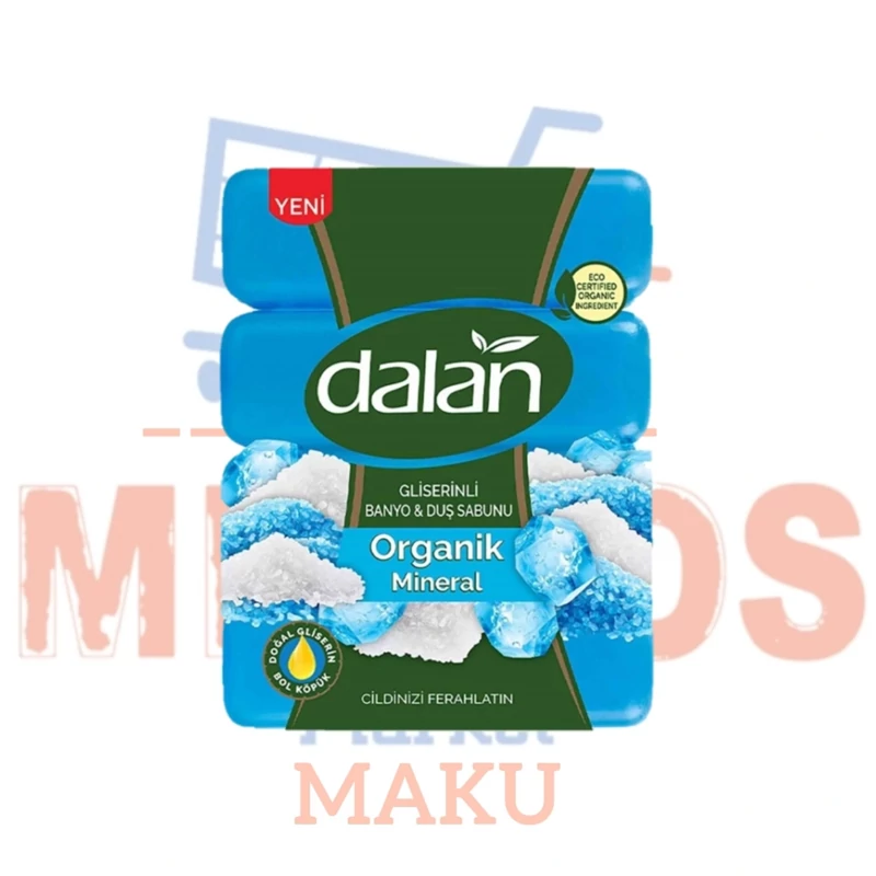 صابون دالان حاوی گلیسیرین ارگانیک تعداد 4 عددی