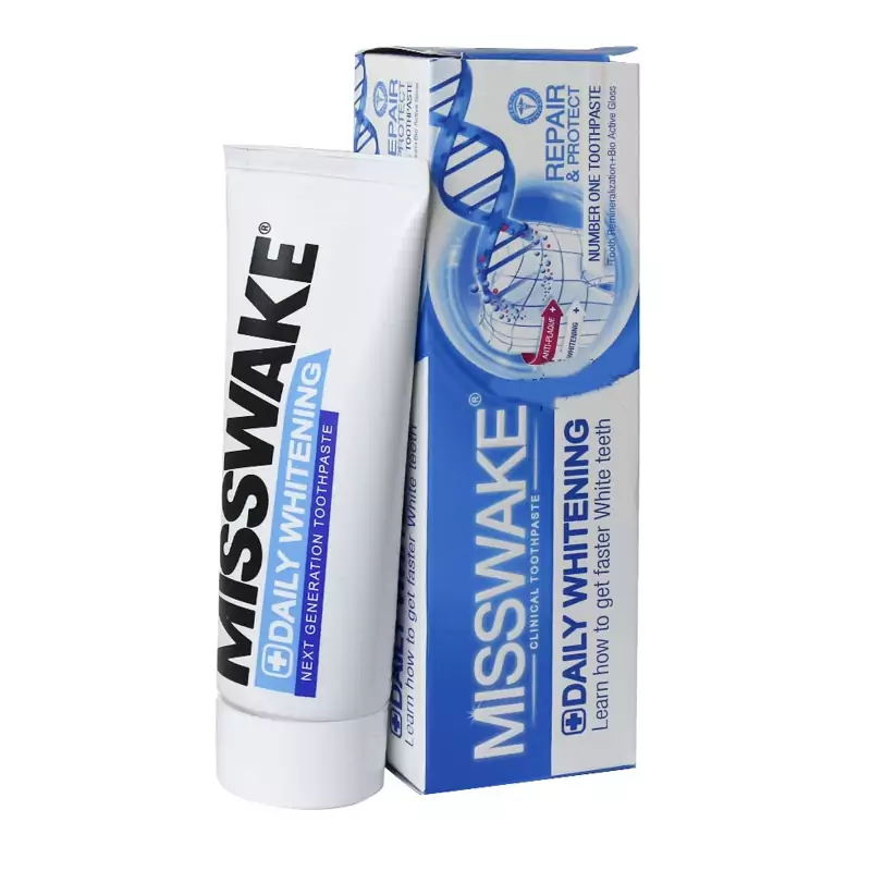 خمیردندان سفیدکننده روزانه میسویک 75 میلی‌لیتر Misswake