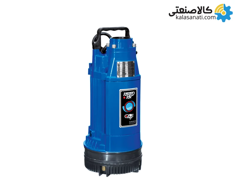 کف کش توان تک 2 اینچ 40 متری تکفاز پروانه استیل مدل TPT 40/6