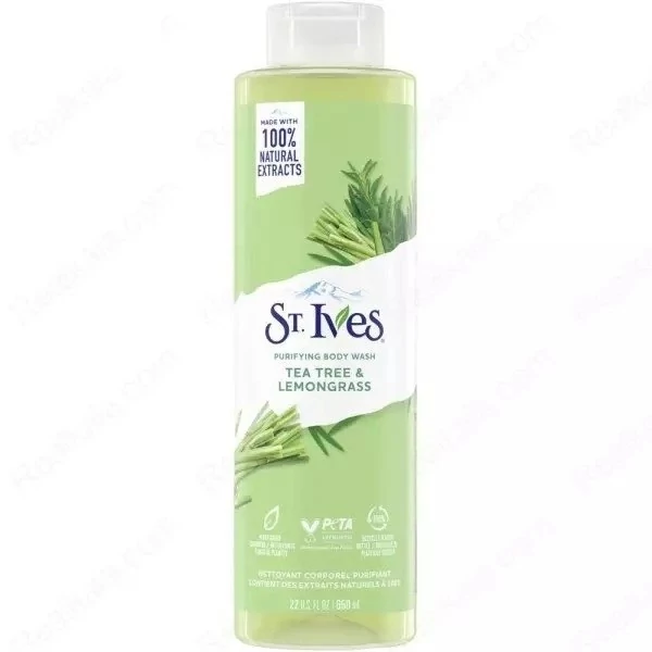 شامپو بدن اس تی.ایوز مدل TEA TREA&amp;lemonGrass حجم 650ml