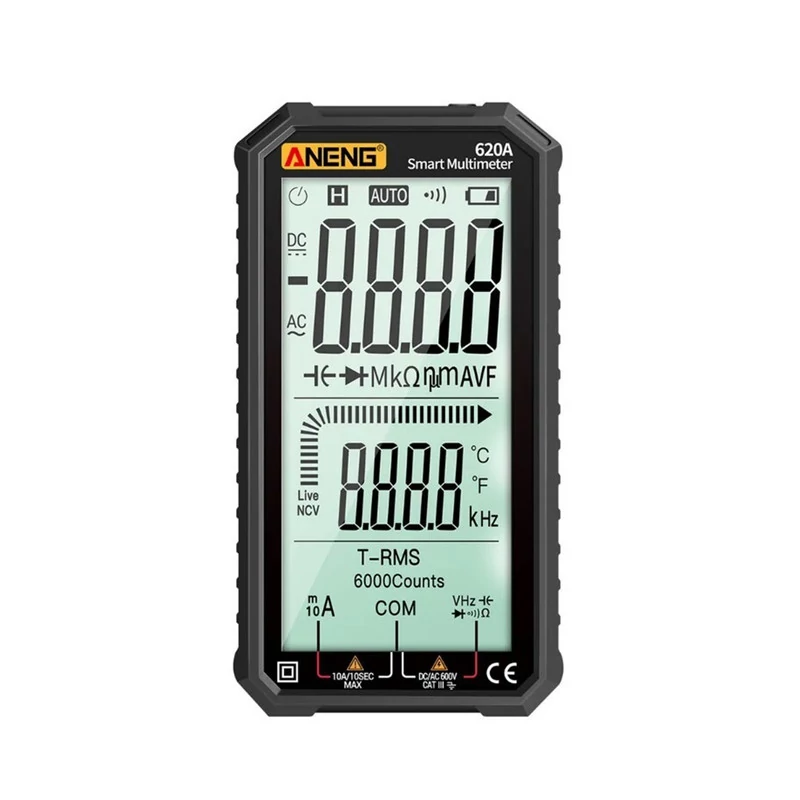 مولتی متر اتورنج ANENG مدل 620A دارای نمایشگر4.7 اینچی