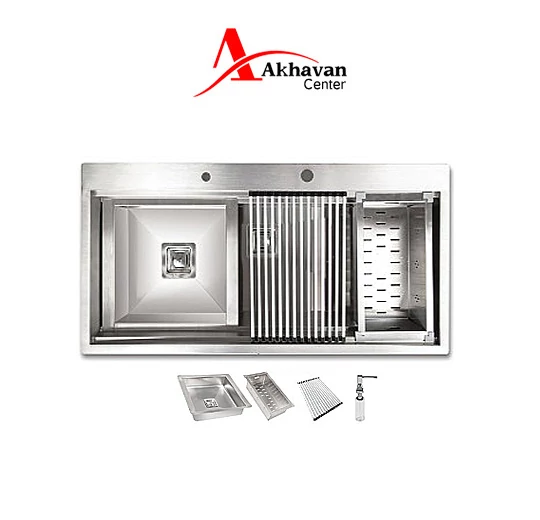 سینک ظرفشویی توکار کد 356 اخوان
