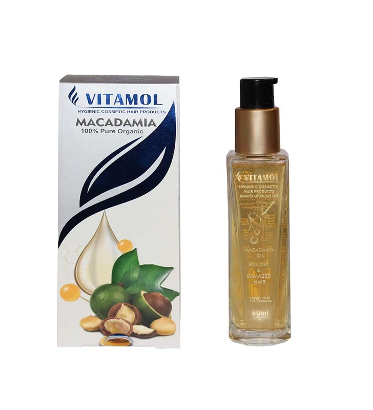 روغن مو ویتامول مدل ماکادمیا حجم 60 میلی لیتر