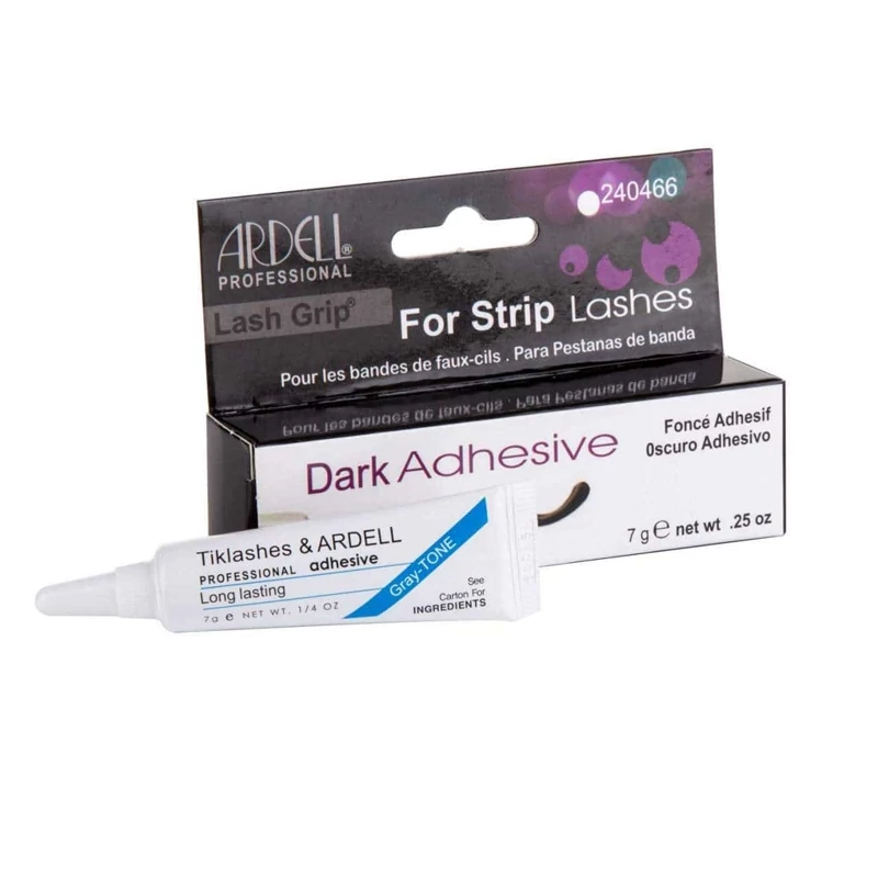 ARDELL چسب مژه طوسی لاتکس گیاهی آردل مناسب چشمان حساس 3میل 20روزه اورجینال شرکت آردل