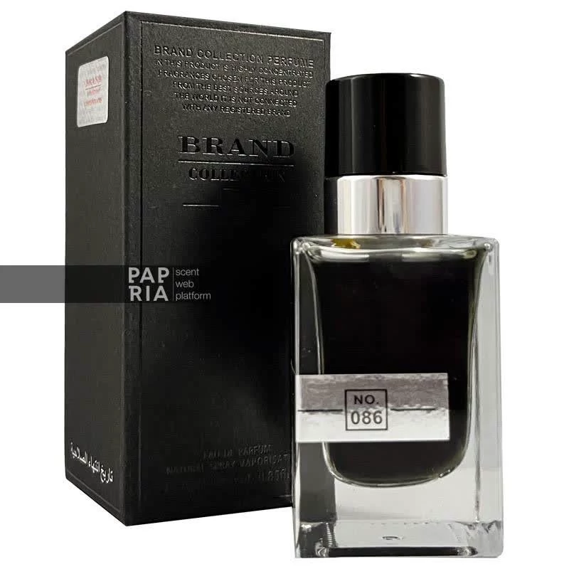 عطر جیبی مردانه بلک افغان حجم 25 میل شماره 086 برند کالکشن