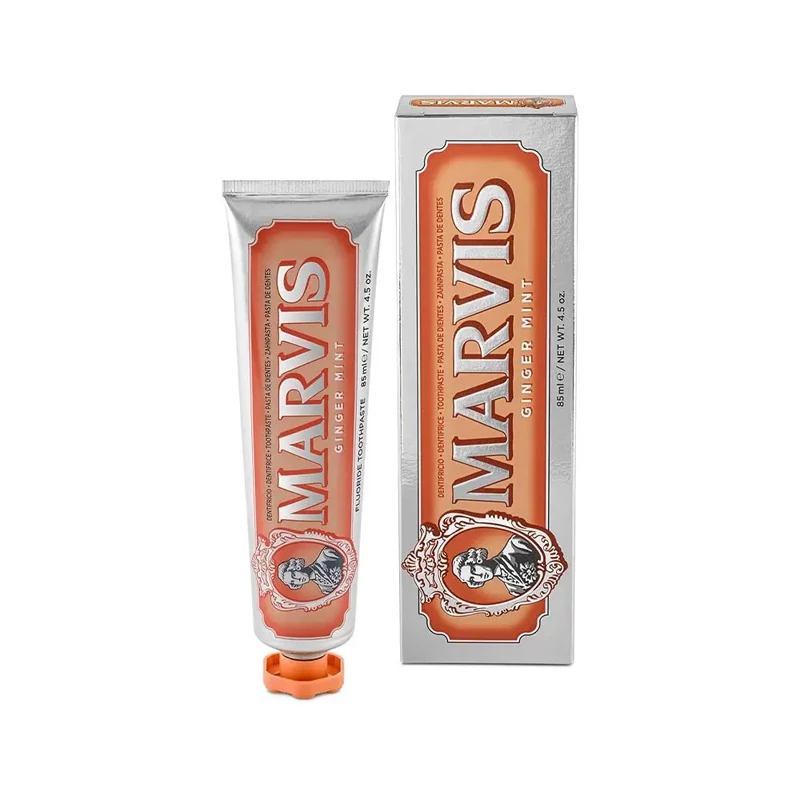 خمیر دندان زنجبیل و نعنا مارویس ginger mint حجم 25 میل