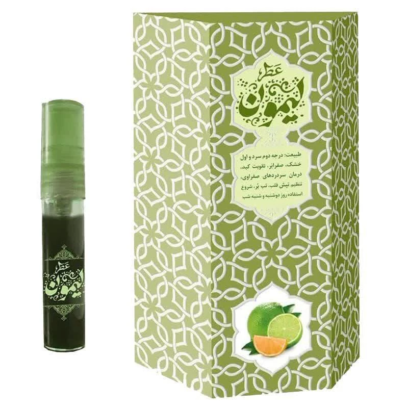عطر طبیعی لیمون 2.5گرمی-طیبستان-کد 101526