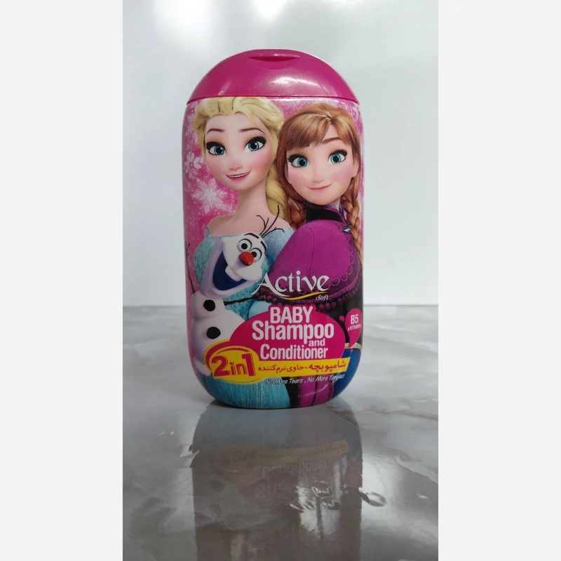 شامپو بچه اکتیو حاوی نرم کننده مدل Frozen حجم 280 میلی لیتر 6262825803950