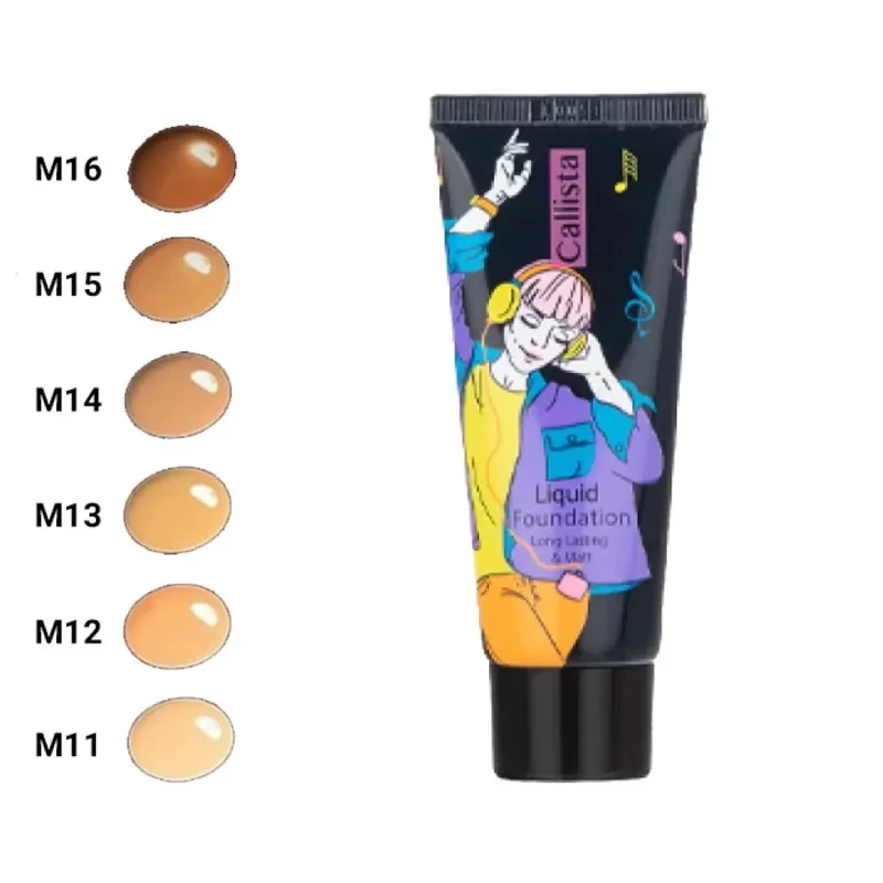 کرم پودر مات کالیستا مدل کد M11 Long Lasting