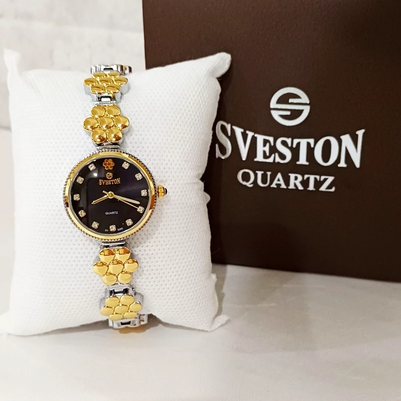 ساعت زنانه سویستون SVESTON دستبندی موتور میوتا ژاپن مدل 6294 ژاپن درجه 1