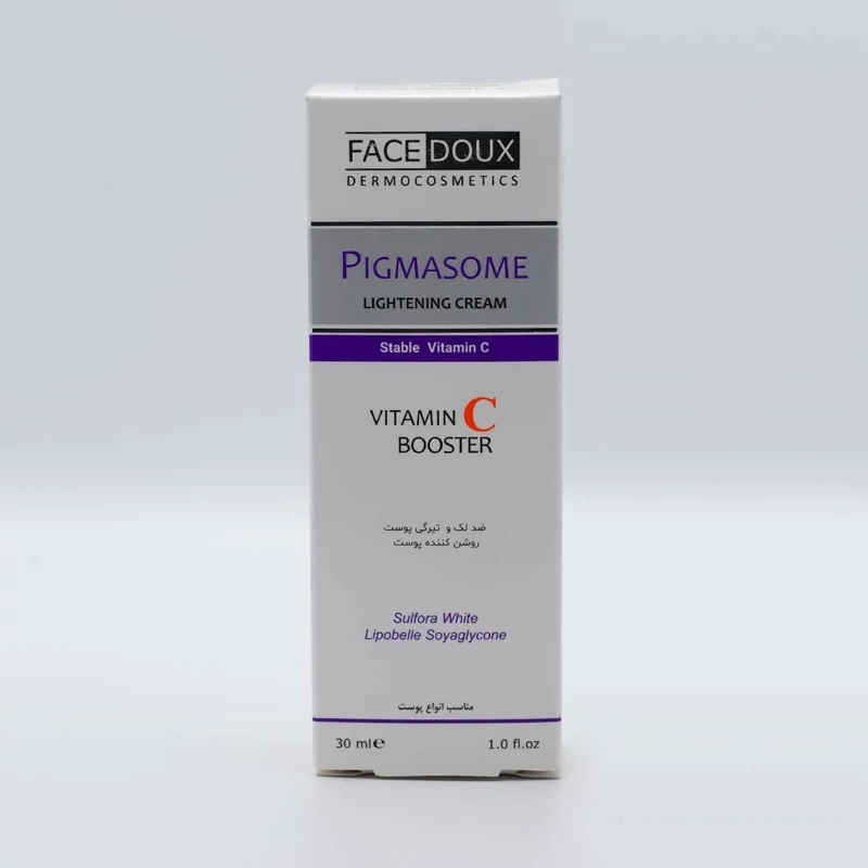 کرم روشن کننده پیگمازوم سی فیس دوکس Pigmasome C Lightening Cream Face Doux