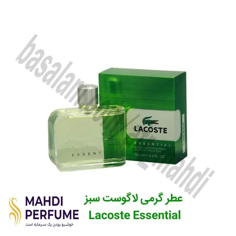 عطر گرمی لاگوست اسنشیال فرانسوی با پخش و مانگاری بالا