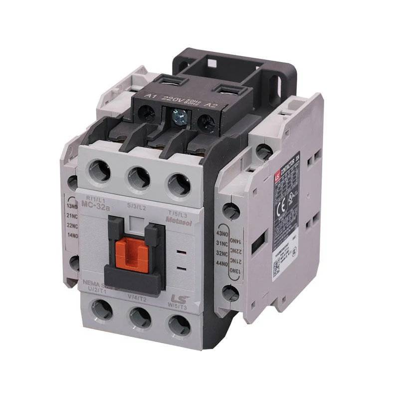 کنتاکتور LS MC-18B متاسول 18 آمپر با بوبین 220 ولت