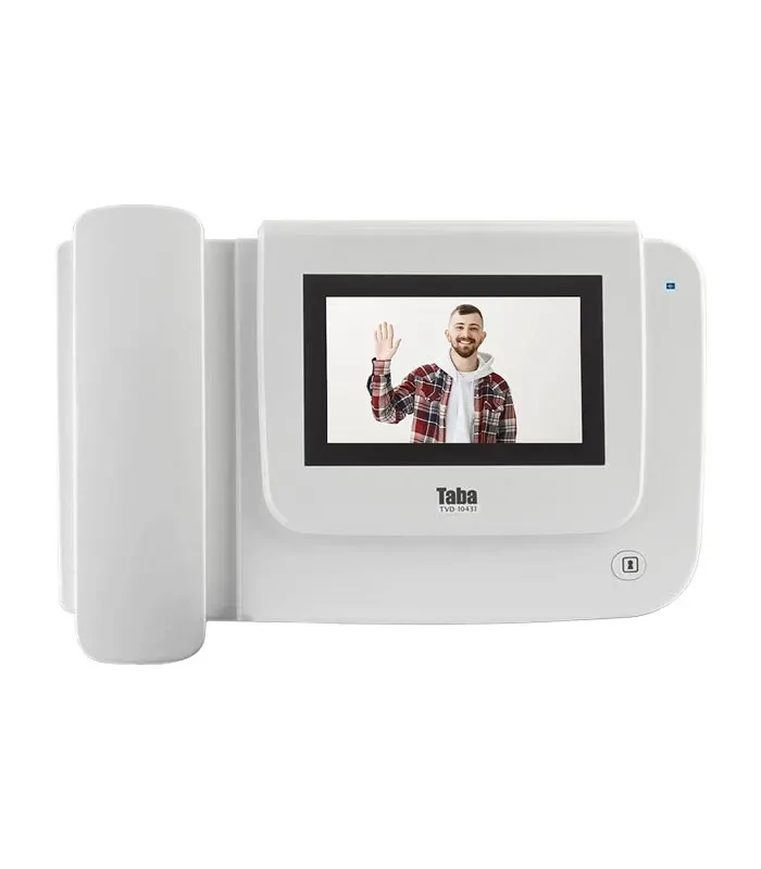 آیفون تصویری تابا مانیتور 1043 باحافظه و ارتباط داخلی