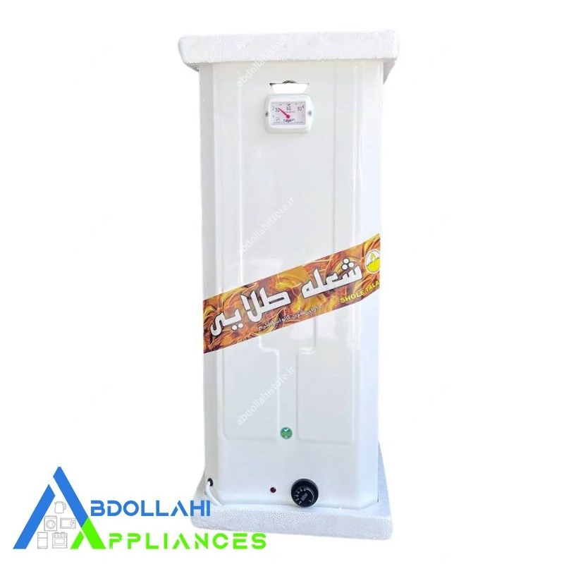 آبگرمکن برقی دیواری 62 لیتری شعله طلایی مدل 80 با گارانتی معتبر 36 ماهه