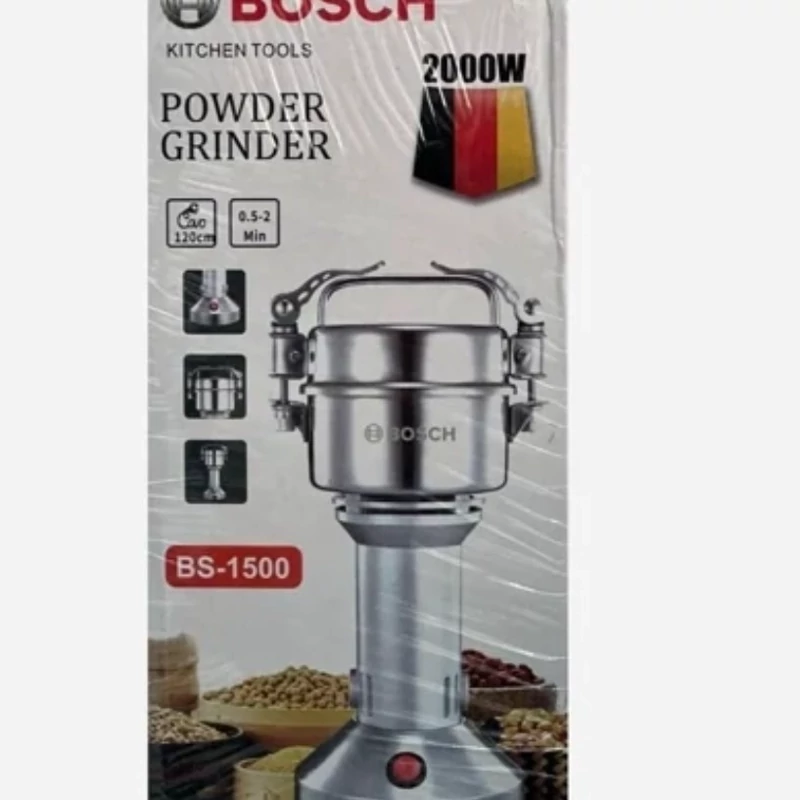 آسیاب نیمه صنعتی بوش- ظرفیت 200 گرم مدل BS-1500