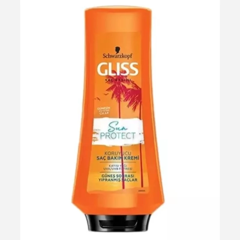 نرم کننده مو گلیس مدل sun protect حجم 360 میلی لیتر