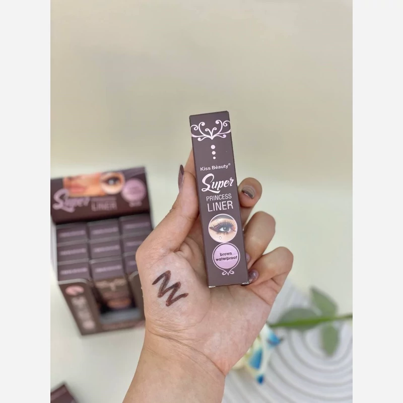 خط چشم ماژیکی قهوه ای کیس بیوتیkiss Beauty