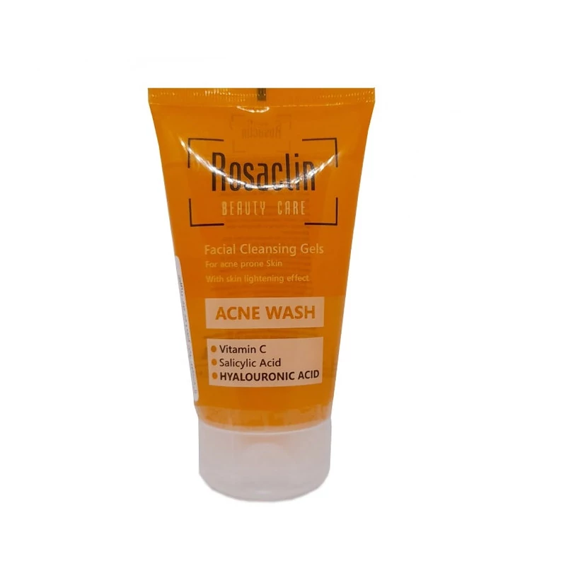 ژل شستشو صورت رزاکلین ضد جوش acne حجم 150 میلی لیتر