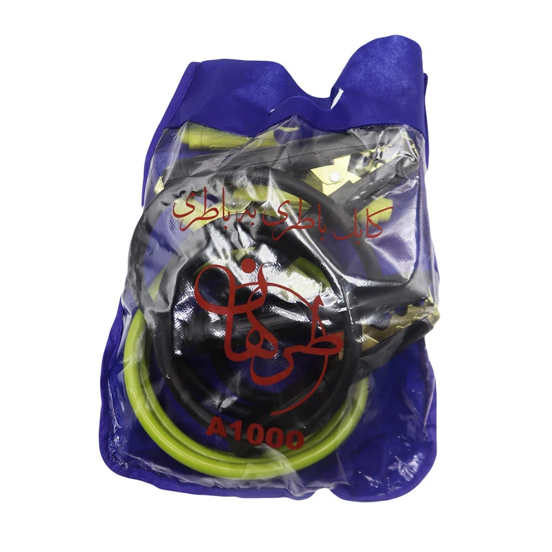 کابل اتصال باطری خودرو طرهان مدل YP-1000AMP  بسته 2 عددی