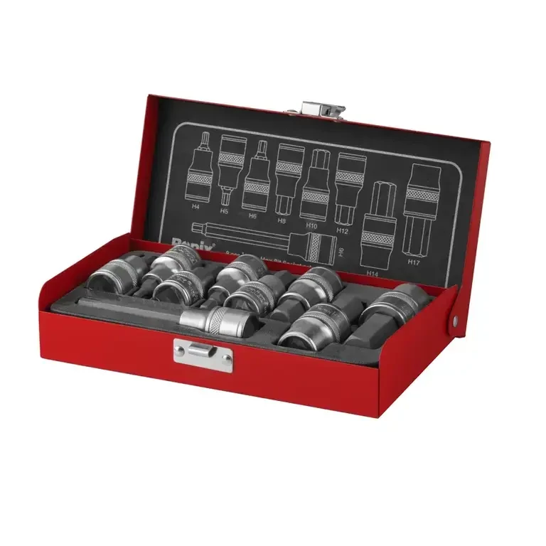 جعبه بکس 1/2 اینچ شش گوش 9 پارچه رونیکس مدل RH-2692