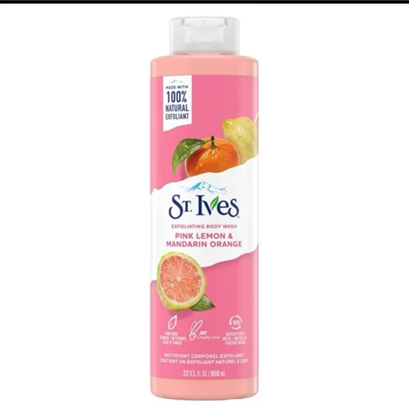 شامپو بدن اس تی ایوز مدل Pink Lemon And Mandarin Orange حجم 650 میلی لیتر