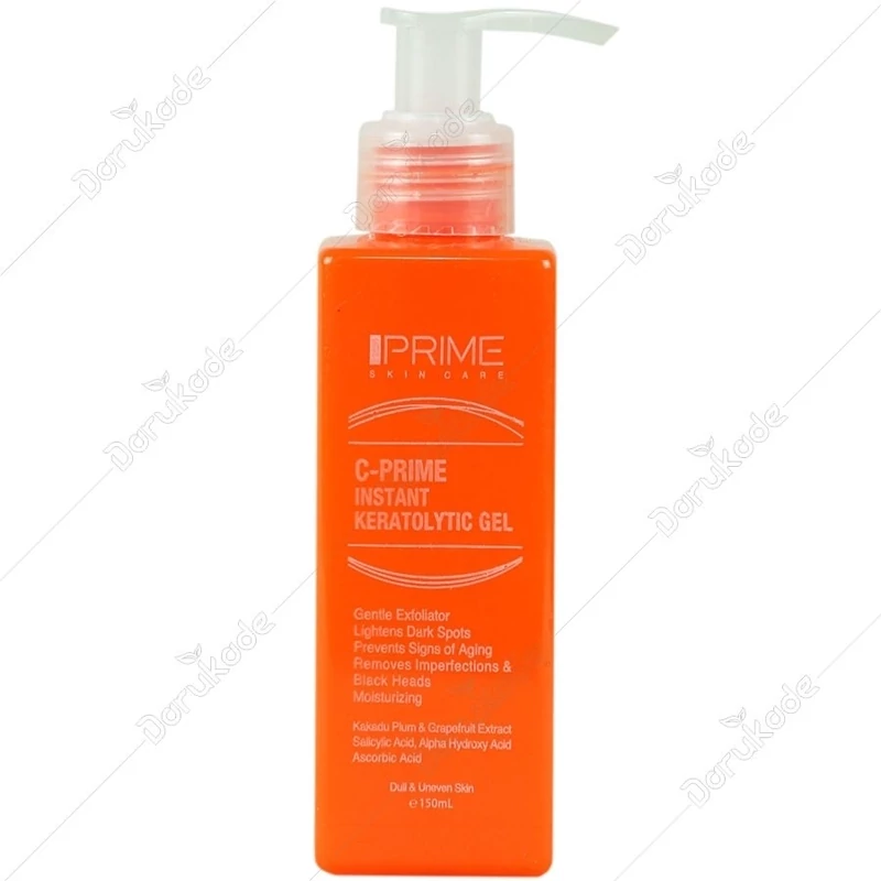 پرایم ژل لایه بردار فوری ویتامین سی_Vitamin C Cream Instant Keratolytic Gel Prime