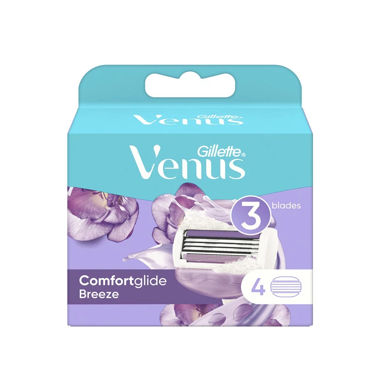 ست دسته، یدک و ژیلت زنانه ونوس Venus Comfrtglide سه لبه