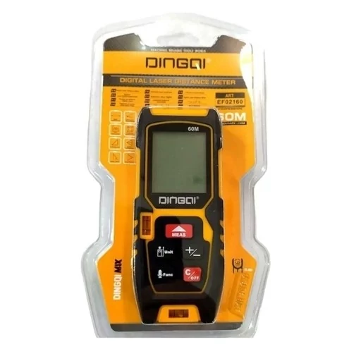 متر لیزری دیجیتال 60 متر دینگی کد EF02160 (پس کرایه)