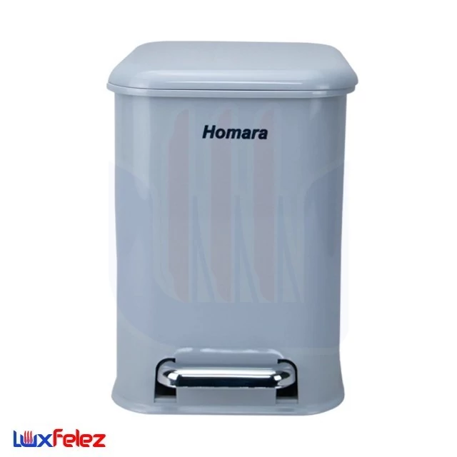 سطل پدالی دو جداره سطل مدل چهار گوش 15لیتری