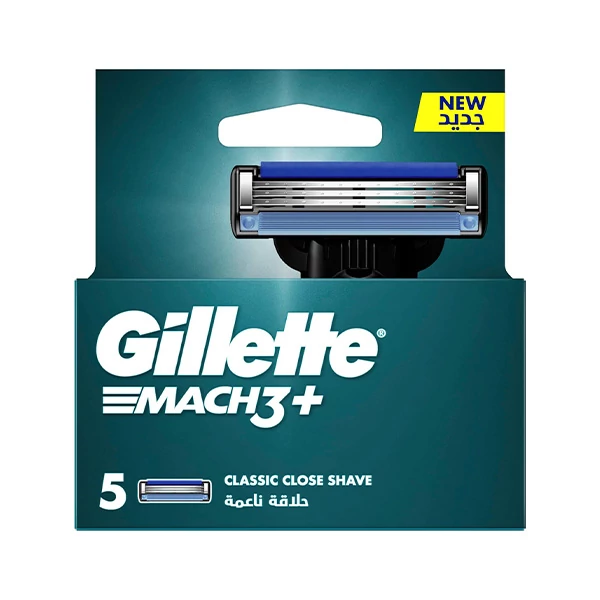 تیغ یدک ژیلت مچ 3 پلاس پنج عددی | +Gillette Mach3