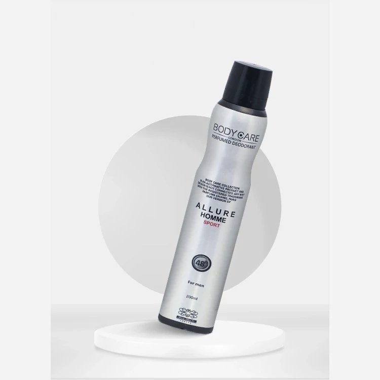 بادی کر اسپری بدن مردانه آلور هوم اسپرت (Body Care Allure Homme Sport For Men 200 ml)