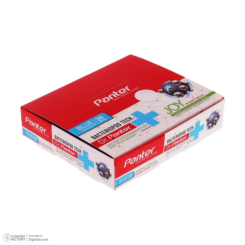 panter / پنتر / پاک کن / باکتریوپاد / آبی / کوچک / e140
