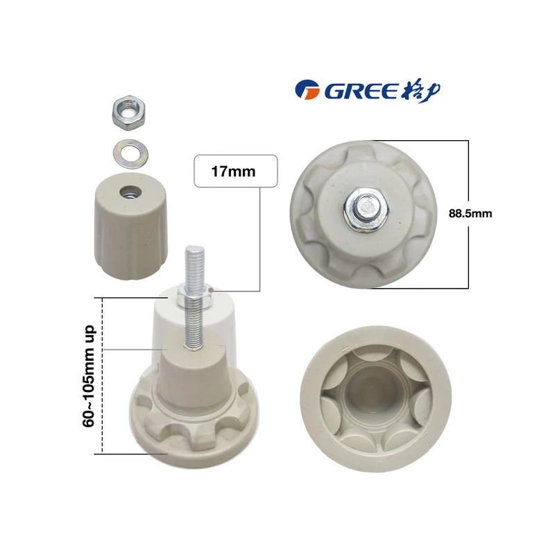 پایه کولر گازی مدل gree p10 بسته 4 عددی