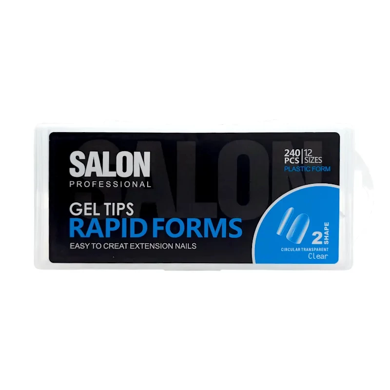 ژلیکس قالب دائمی کاشت ژل ناخن 240 عددی سالن Salon کد 3