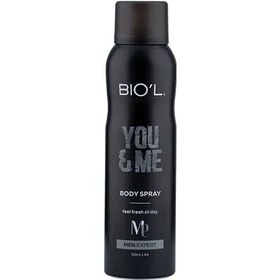 اسپری بدن مردانه بیول مدل You &amp; Me حجم 150 میلی لیتر