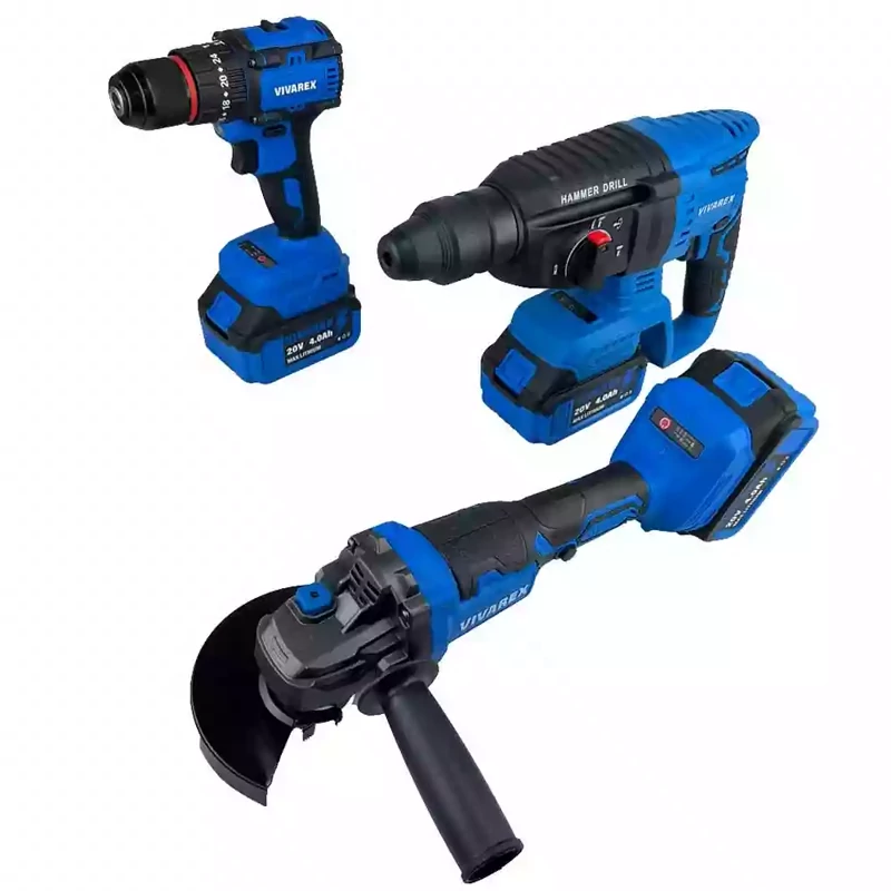 کیت 3 عددی شارژی براشلس ویوارکس مدل VR2403-BCK