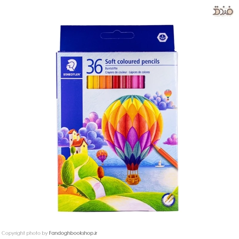 مداد رنگی استدلر مدل soft