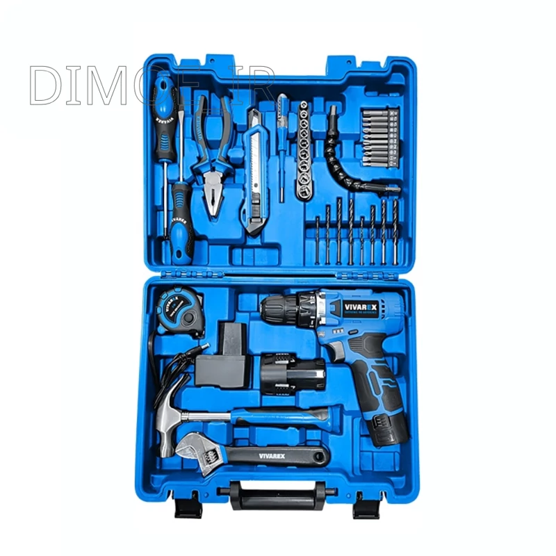 کیت 40 پارچه همراه دریل شارژی ویوارکس مدل VR1240-CDK