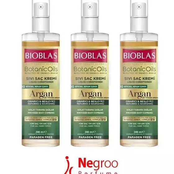 اسپری دو فاز مو بیوبلاس مدل argan حجم 200 میلی لیتر
