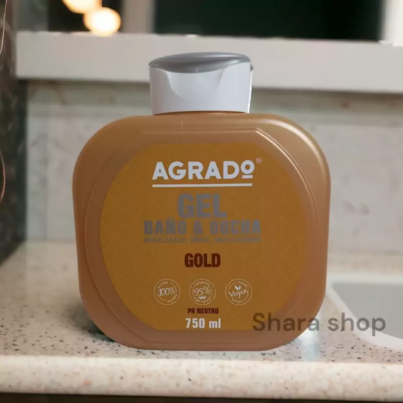 شامپو بدن آگرادو مدل Gold neutro حجم 750 میلی لیتر مدل 1