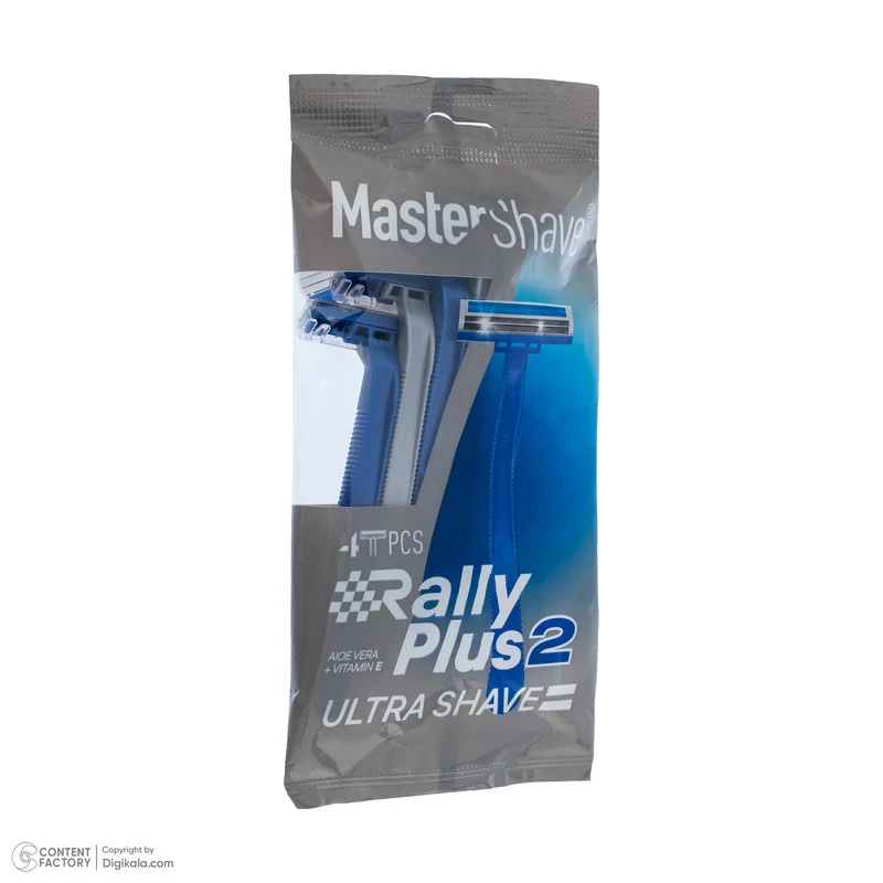  خود تراش مستر شیو مدل Rally 2 بسته 4 عددی 