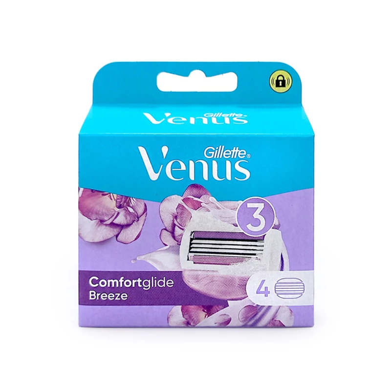 تیغ یدک ونوس بریز مدل venus Breeze comfortglide بسته 4 عددی
