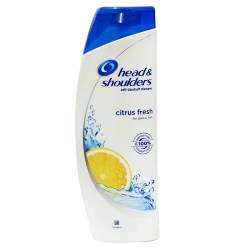 شامپو مو هد اند شولدرز مدل Citrus Fresh حجم 400 میلی لیتر