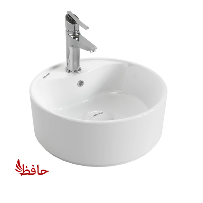 روشویی روکابینتی چینی کرد مدل الوند semi Recessed