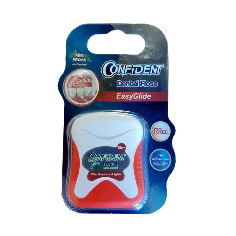 نخ دندان کانفیدنت مدل EASY GLIDE مجموعه 12 عددی