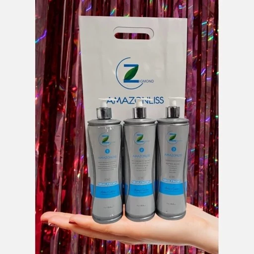 پک کراتین ابریشمی آمازون لیس در حجم 3لیتری
کراتین بوتاکس و پروتین دار 
صافی و احیای صد در صد
