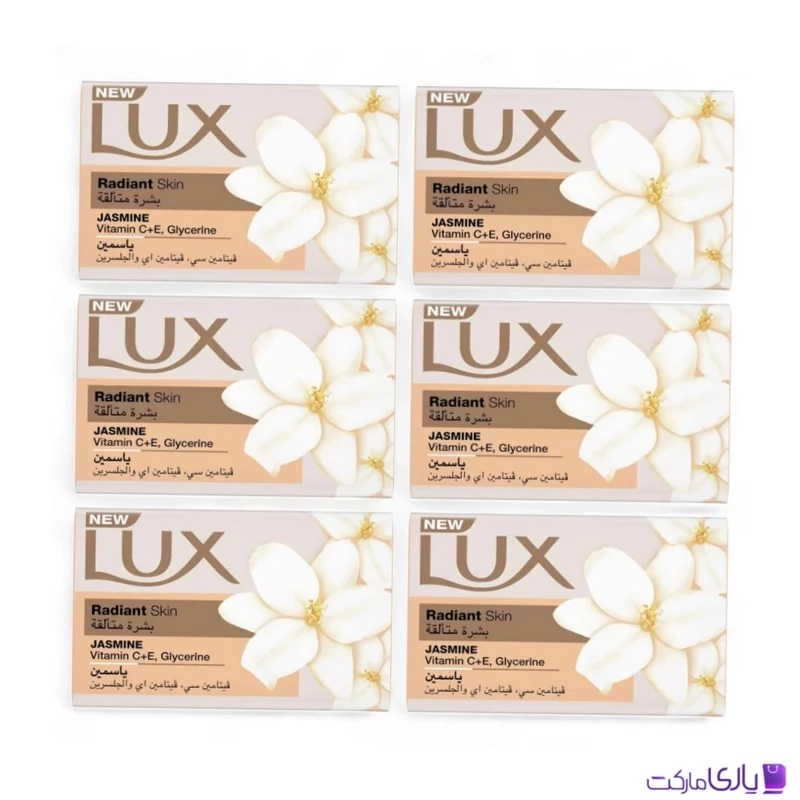 صابون لوکس مدل Radiant Skin با رایحه گل یاس 170 گرم