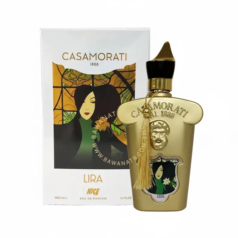 عطر اورجینال خالص کازاموراتی زرجف لیرا(حجم1میل) برند لوزی گرید تاپ ماندگاری بالای 24ساعت تضمینی 