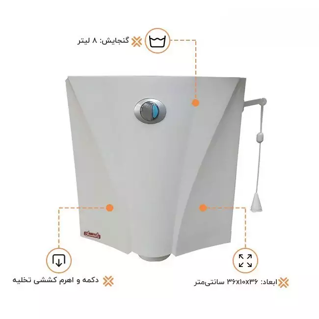 فلاش تانک راسان مدل پارسیس